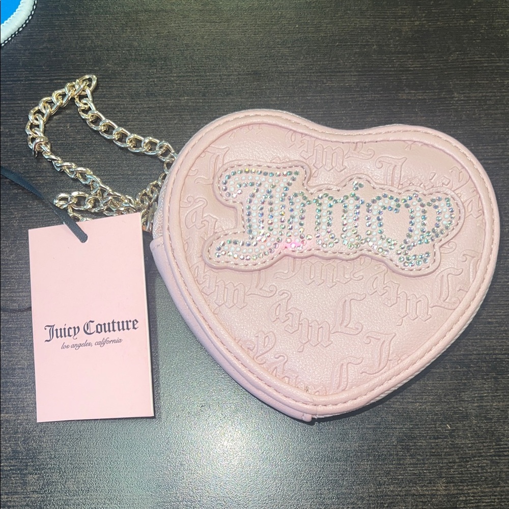 Juicy Couture Light Pink Heart Bag